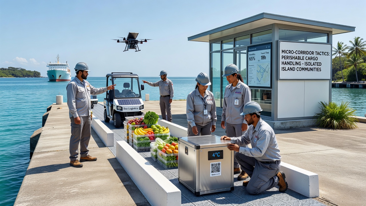 Exploring Micro-Corridor Tactics for Perishable Cargo Handling in Isolated Island Communities