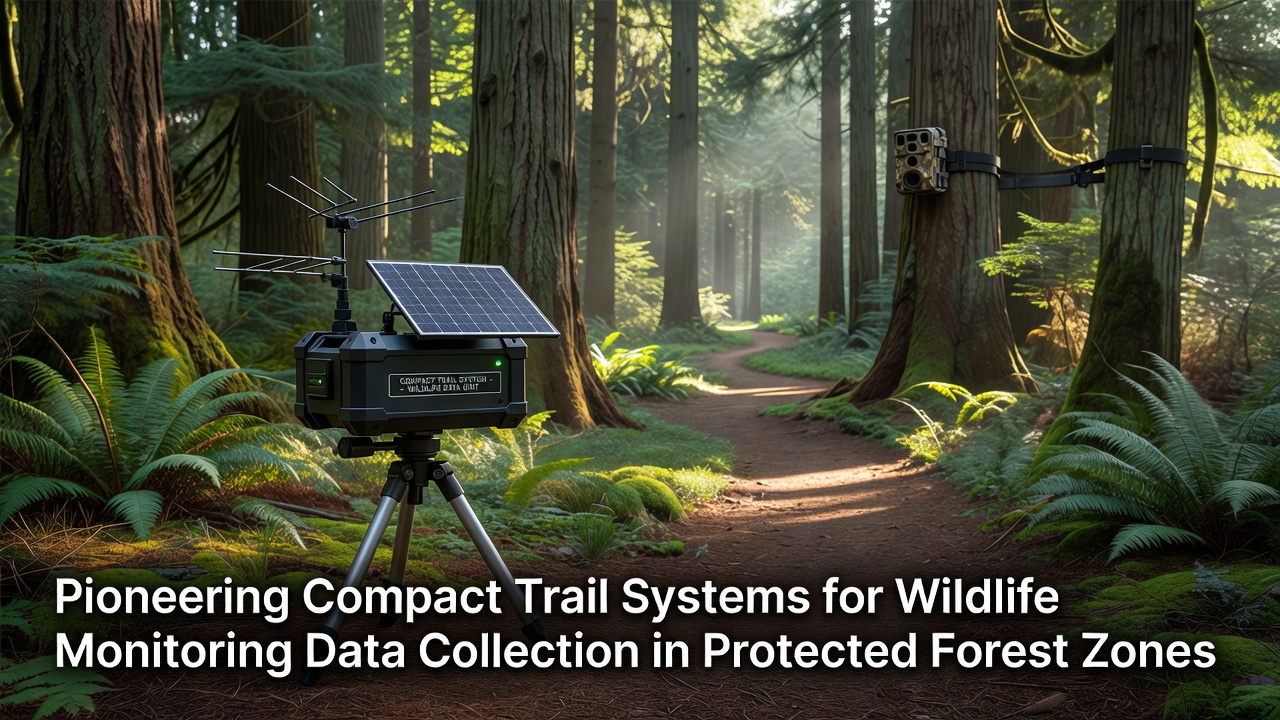 Pioneering Compact Trail Systems for Wildlife Monitoring Data Collection in Protected Forest Zones